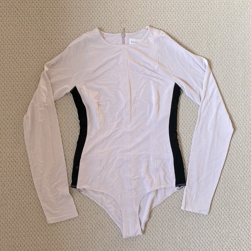 Babaton lilac body suit
